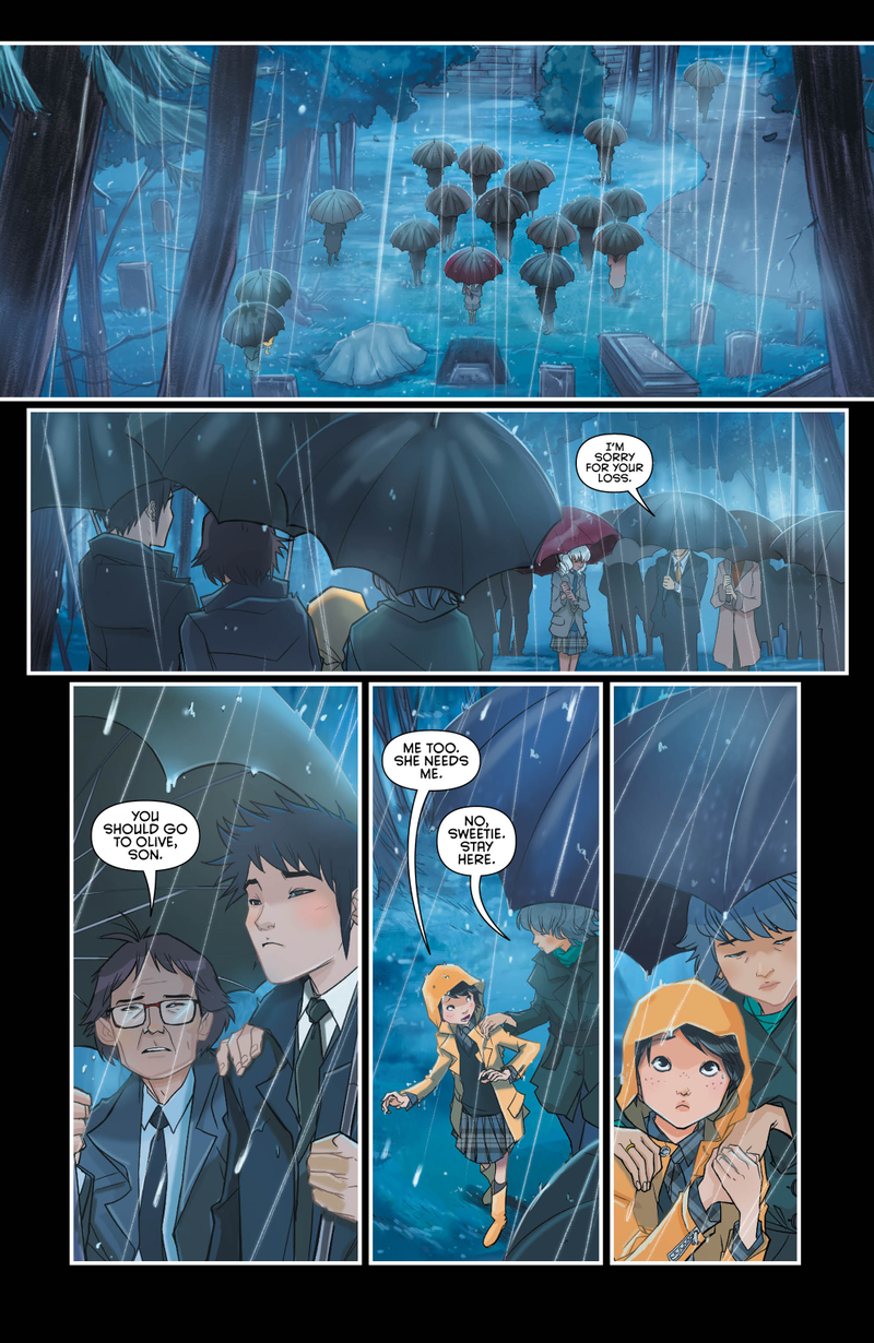 Illustration for article titled Exclusive DC preview: Gotham Academy mourns a death in the family